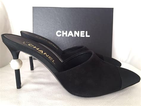 chanel mules 2019|chanel women's high heel shoes.